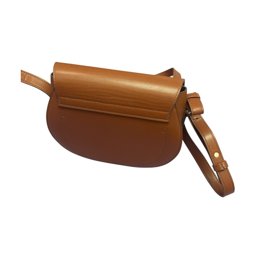 Women’s Shoulder Bag in Cognac Brown - Picture 3 of 8